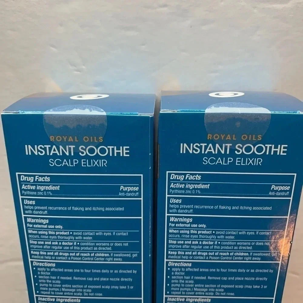 Head & Shoulders Scalp Oil Elixir Instant Soothe (2)-4.2 oz New